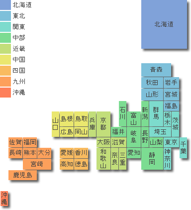 日本地図